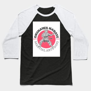 Okinawa Karate Baseball T-Shirt